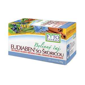 Byl.čaj se skořicí EUDIABEN 20x1.5g Fytopharma