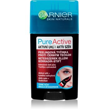 Garnier Pure Active Charcoal peelingová tyčinka proti černým tečkám  50 ml