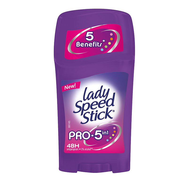 Lady Speed Stick Pro 5v1 tuhý antiperspirant  45 g