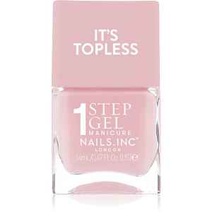 Nails Inc. It’s Topless gelový lak na nehty pro dlouhotrvající efekt odstín Florence 14 ml