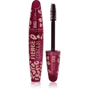 Revolution Big Lash Fierce Colour řasenka pro objem odstín Burgundy 9 g