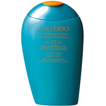 Shiseido Sun Care Sun Protection Lotion opalovací mléko na obličej a tělo SPF 15  150 ml