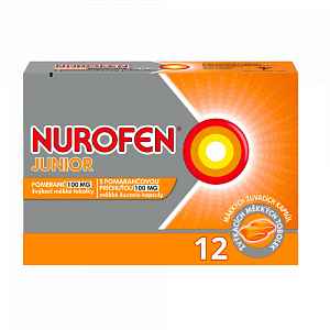 Nurofen Junior Pomeranč 100mg cps.mdm. 12ks