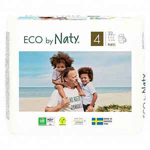 Natahovací plenkové kalhotky Naty Nature Babycare Maxi 8 - 15 kg (22 ks)