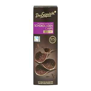 Das Exquisite Hořká čokoláda s rýžovými křupinkami 125 g