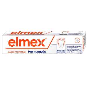 elmex Zubní pasta bez mentolu s aminfluoridem 75 ml