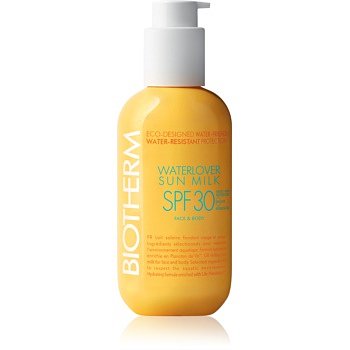 Biotherm Waterlover Sun Milk voděodolné mléko na opalování SPF 30  200 ml