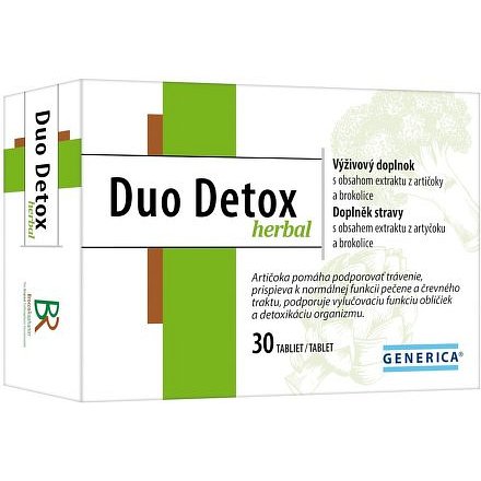 Generica Duo Detox herbal 30 tablet