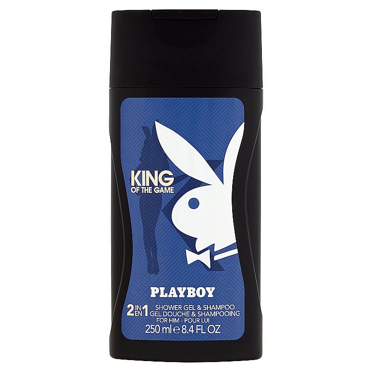 Playboy King of the Game Celotělový sprchový gel 2 v 1 pro něj 250 ml