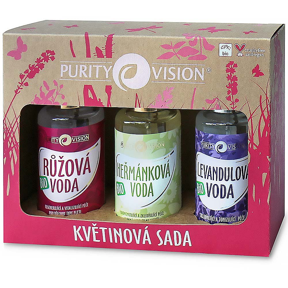 PURITY VISION  Květinová sada Dárkové balení