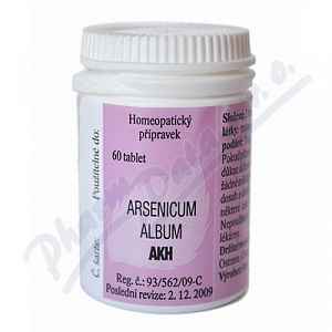 ARSENICUM ALBUM AKH 555C neobalené tablety 60