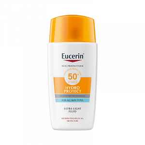 ﻿EUCERIN Sun Hydro Protect Fluid na opalování na obličej SPF 50+ 50 ml