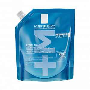LA ROCHE-POSAY Effaclar Čisticí pěnící gel náplň 400 ml