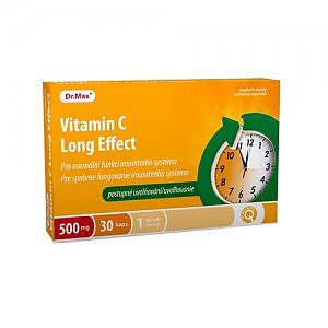 Dr.Max Vitamin C Long Effect 500mg 30 kapslí