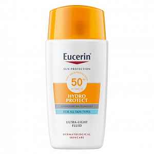 ﻿EUCERIN Sun Hydro Protect Fluid na opalování na obličej SPF 50+ 50 ml