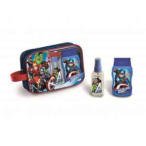 Lorenay Avengers Dárkový set taška, toaletní voda a šampon 2v1 3 ks