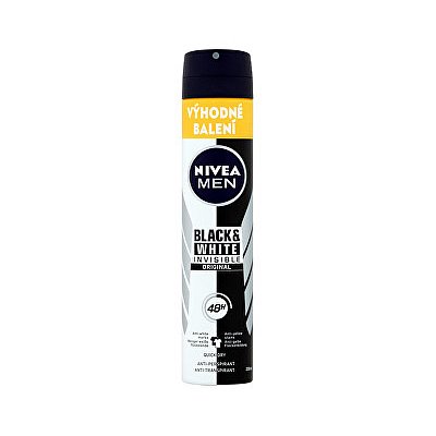 Nivea Black & White Original antiperspirant pro muže 200 ml