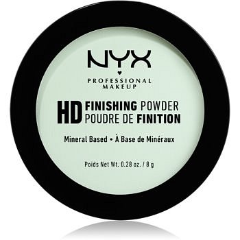 NYX Professional Makeup High Definition Finishing Powder pudr odstín 03 Mint Green 8 g