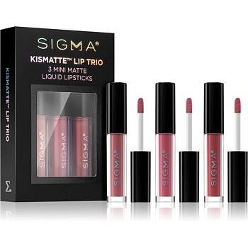 Sigma Beauty Kismatte sada rtěnek