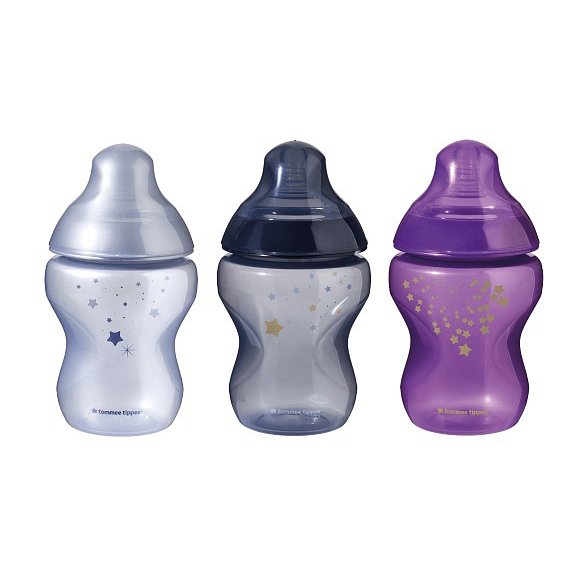 Tommee Tippee Dárková sada láhev CTN 0m+ Midnight Skies 260ml 3ks