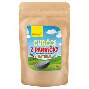 Wolfberry Cvrčci z pánvičky - Natural 20 g