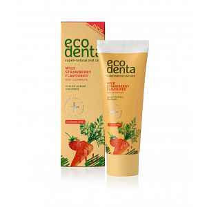 Ecodenta Zubní pasta s jahodovou příchutí pro děti 75ml