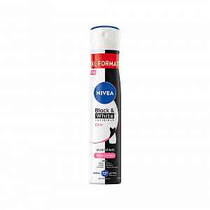 Nivea Black & White Clear antiperspirant ve spreji 200 ml