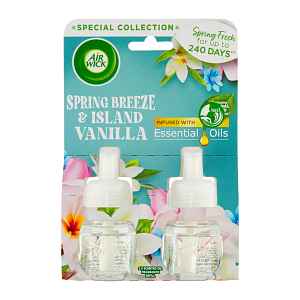 Air Wick Náplň do elektrického osvěžovače vzduchu Jarní vánek a vanilka Essential Oils 2 ks