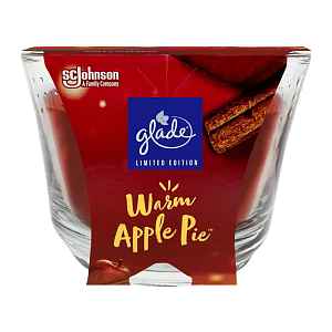 Glade Vonná svíčka Warm Apple Pie 204 g