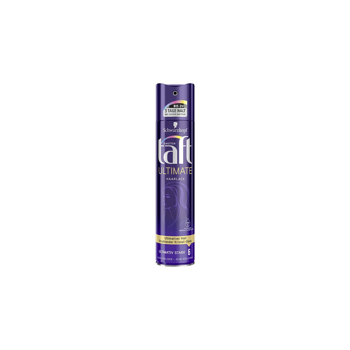Taft Lak na vlasy Ultimate - maximálně tužící  250 ml