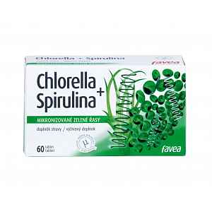 Chlorella + Spirulina tablety 60