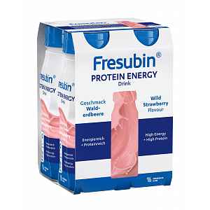 Fresubin protein energy jahoda perorální roztok  4 x 200 ml