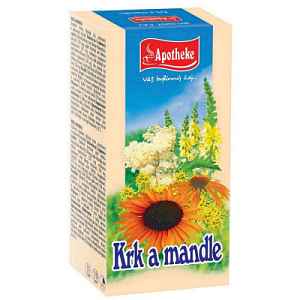 Apotheke Krk a mandle čaj 20x1.5g