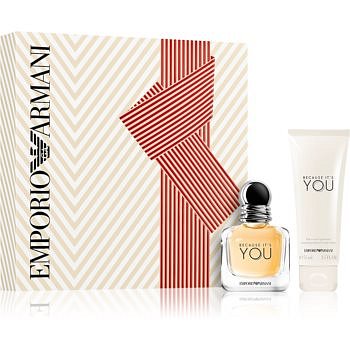 Armani Emporio Because It's You dárková sada II. pro ženy