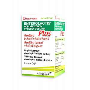 ENTEROLACTIS® Plus probiotika 15 kapslí