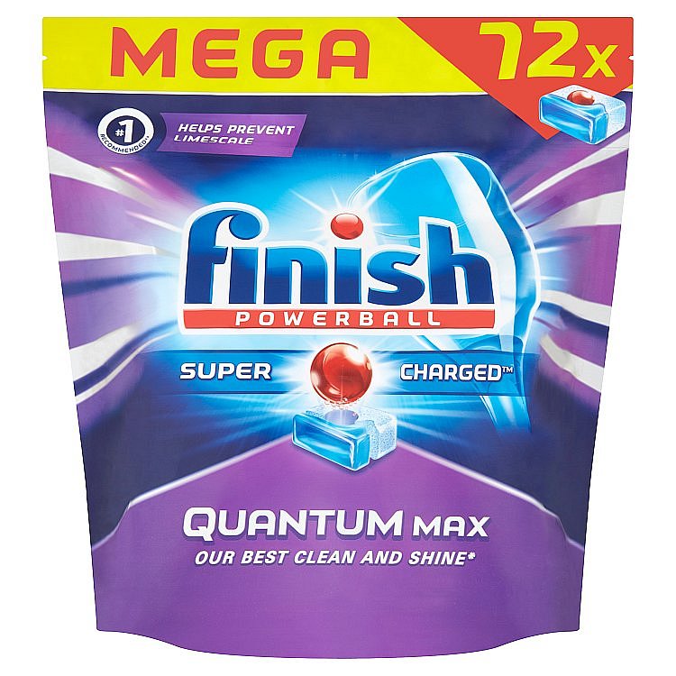 Finish Quantum Max tablety do myčky nádobí 72 ks