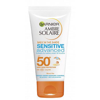 Garnier Ambre Solaire Sensitive Advanced Kids OF50+ ochranný krém 50 ml
