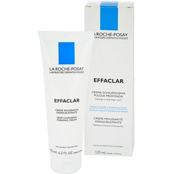 La Roche-Posay Effaclar čisticí pěnivý krém pro problematickou pleť, akné  125 ml