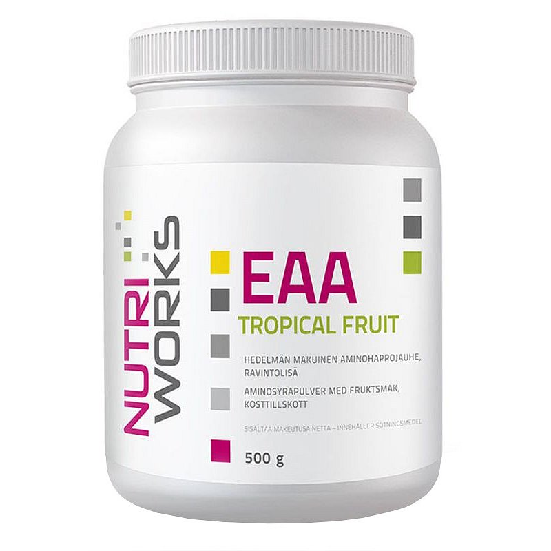 NutriWorks EAA tropické ovoce 500g