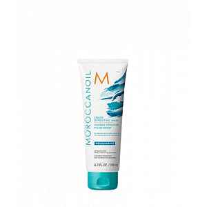 Moroccanoil Color Depositing jemná vyživující maska bez permanentních barevných pigmentů Aquamarine 200 ml