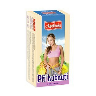 Apotheke Při hubnutí s ananasem čaj 20x1.5g