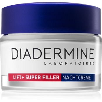 Diadermine Lift+ Super Filler liftingový noční krém pro definici kontur obličeje  50 ml