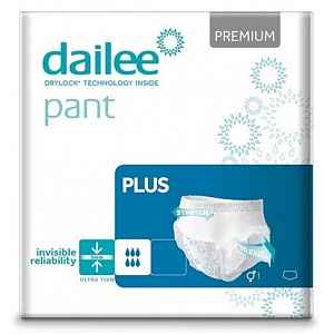 Dailee Pant Premium plus s, kalhotky absorpční natahovací, 15ks