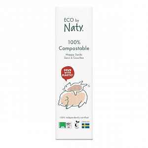Sáčky na plenky Naty Nature Babycare bez vůně (50 ks)