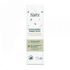 Sáčky na plenky Naty Nature Babycare bez vůně (50 ks)