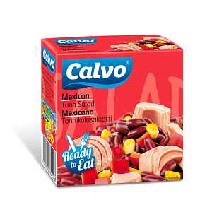 CALVO Mexický salát s tuňákem 150 g