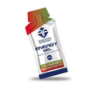 Scientiffic Nutrition Energetický gel 25 g (jahoda a kiwi)