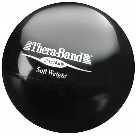 Thera-Band Medicinball, černý, 3kg