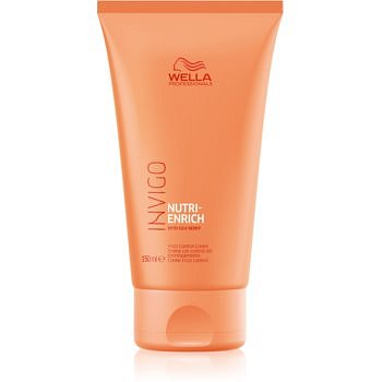 Wella Professionals Invigo Nutri - Enrich bezoplachový krém pro uhlazení a výživu suchých a nepoddajných vlasů  150 ml