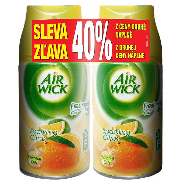 AIR WICK Aut.Spray náplň DUO Citrus 2x 250 ml